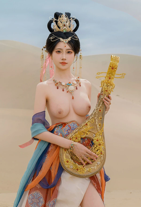 极品女神年年敦煌飞天飘飘若仙无圣光唯美图集